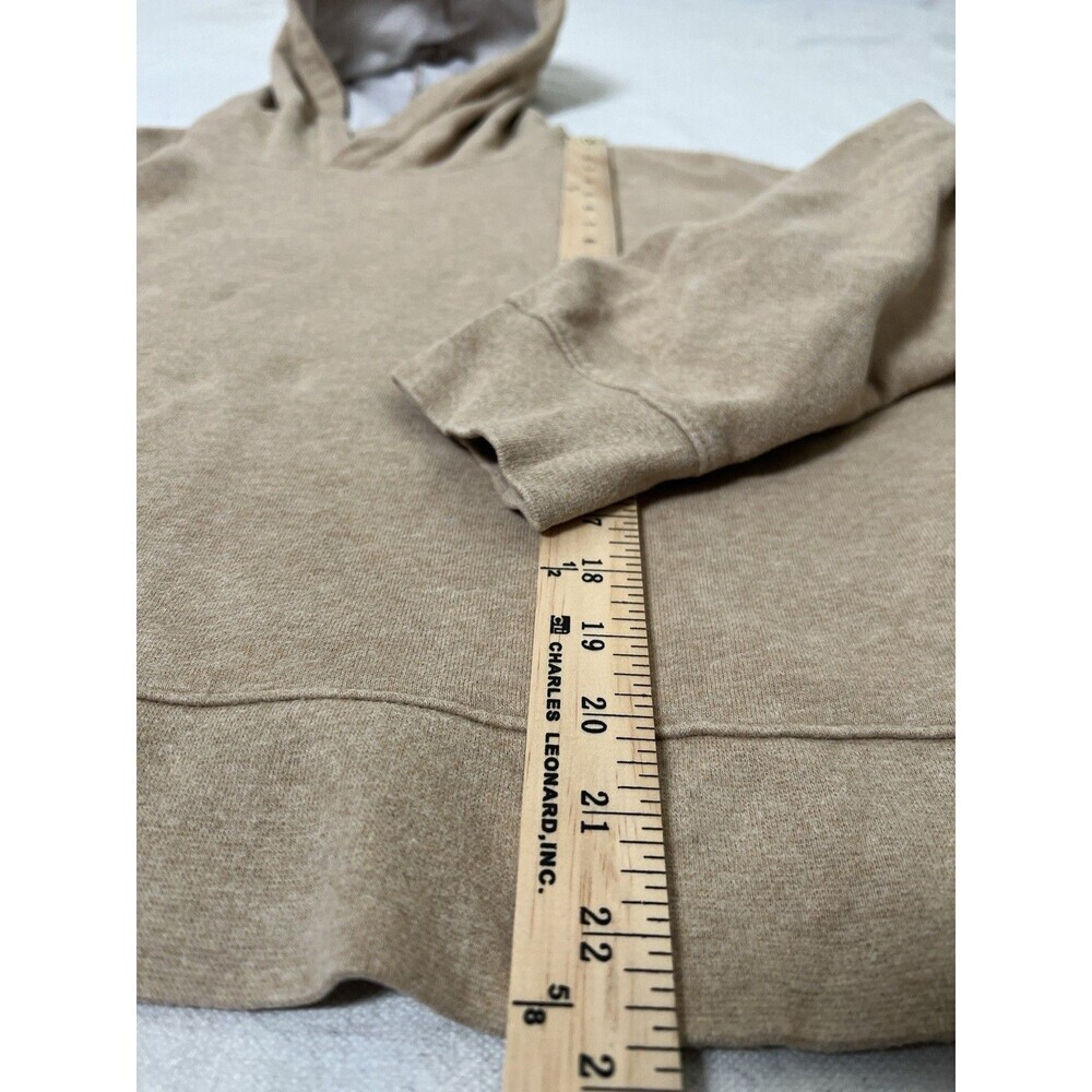 Rails Nico Heathered Camel Cropped Lined Hoodie P… - image 7